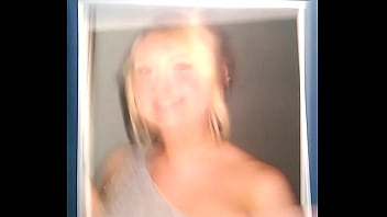 Random Hot Blonde Cum Tribute