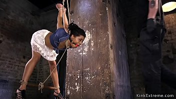 Hogtied In Back Arch Suspension Fingered