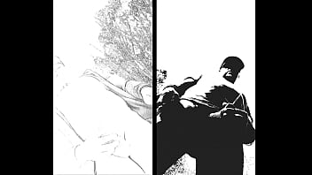 Nudist Fun In Black And White