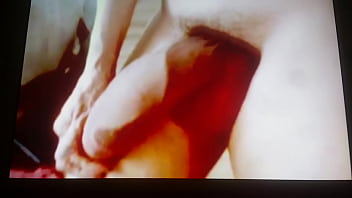 Hung Shemale Wanks Cock To Enormous Size