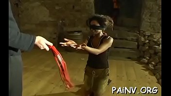 Floozy Gets A Teat T. Session While Being Restrained