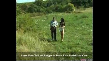 Jana - Sexy Brunette Naked In The Fields