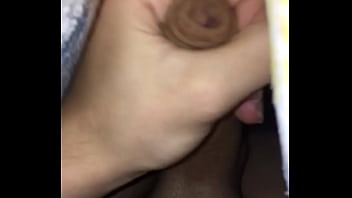 Gay Twink Masturbating Under The Sheets