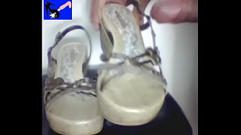 Cum Over Heels - Cum On My Wife_s Friend Sandal