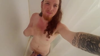 Thestonedfox Cums In The Shower