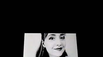 Random Hot Brunette Cumshot And Neck And Tits