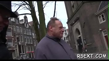 Lascivious Old Dude Takes A Voyage In Amsterdam' Redlight District