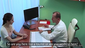 Slim Patient Fucks On Examining Bed