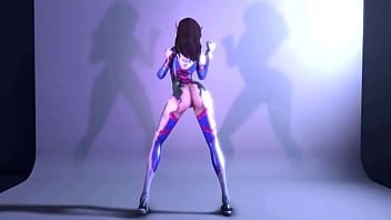 D.va-dancing-overwatch - Best Free 3d Cartoon