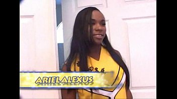 Ariel Alexus In A Cheerleading Foursome