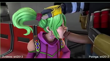 Fortnite Zoey Hentai, Zoey Chupando Verga