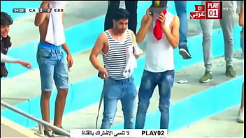 Tunisian Supporter Shows His Dick To Police
