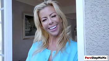 Lovely Milf Caress Hunky Guy Huge Cock