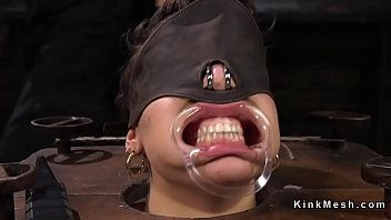 Hogtied Slave Gagged And Paddled