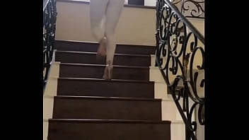 Tess Kielhamer Walking On The Stairs