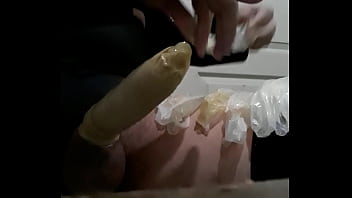 Play With 45 Condoms Part 1