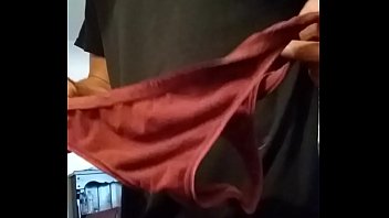 Sexy Panties Wrapped Around Dick