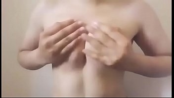 Horny Tunisian Plays With Her Boobs