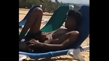 19yo Caught Flashing On Public Beach