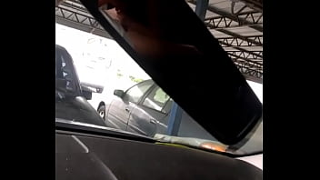 My Sexy Blonde Wife Getting Fucked By Stranger In The Car Vid 2