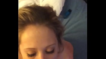 Her Bf Waits In The Car So She Can Get Cum Blasted