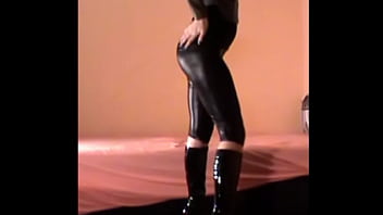 Black, Latex, Walking, Public, Leggings - Exotic - 2025 - Passionate - Experience - Video 3933265