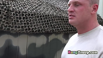 Superior Officer Demands Soldiers To Put Their Junk In The Hole