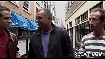 Lustful Old Chap Gets It On In The Amsterdam Redlight District