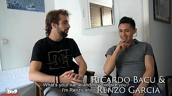 Ricardo Immediately Sucks Up Renzo Uncut Cock
