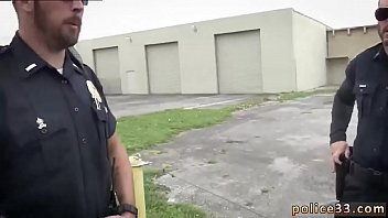 Gay Cop Stripping Off Leads To A Hard Arrest