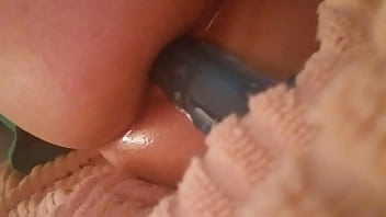 Fucking My Smooth Ass With Dildo