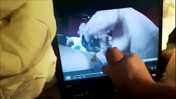 Cum Tribute - Rayveness - German Jerking While Watching Porn