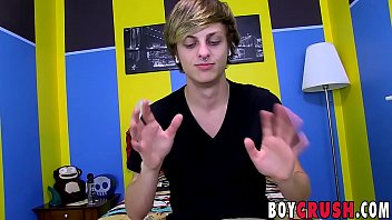 Luscious Twink Pleasing His Ass With A Big Fat Dildo