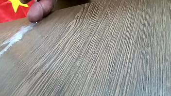 First Time Licking My Cum