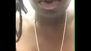 Ebony Breast Massage