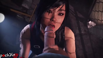 Faith Mirror' Edge Blowjob