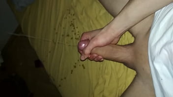 Young Boy Masturbate His Big Dick