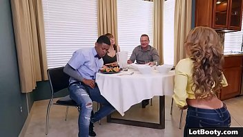 Fat Ass And Huge Tits Cougar Pawg Gets Interacial Fucked