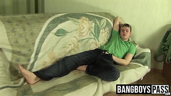 Slender Twink Bends Over For Hardcore Doggy Style Banging