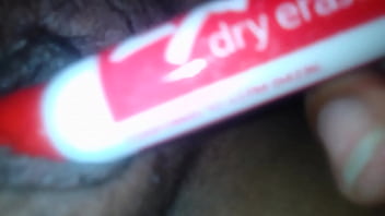 Putting A Marker In My Pussy