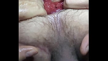 Large Insertions 7, Trying To Fist Myself