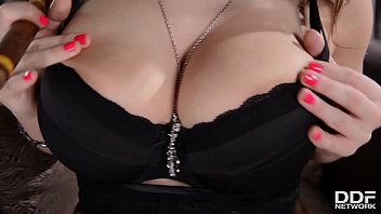 V. Shows Us How A Busty Luxury Babe Masturbates