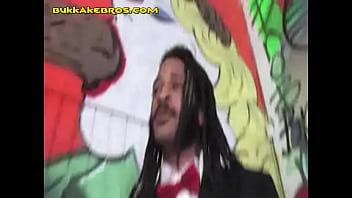 Groyp Of Black Meats For Brunette Babe