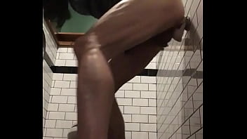 Connie Getting Dildo Fucked In The Club' Restroom
