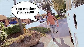 Bait Bus - Cole Harvey And Vanessa Find A Straight Tourist On Streets O Miami And Trick Him