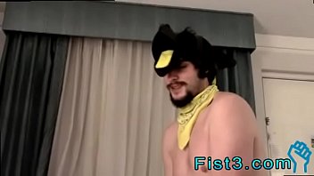 Fisting Gay And Free Men With A Puppy Mask And Even A Diaper