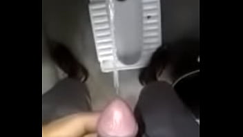 My Black Cock Pissing In Bathroom