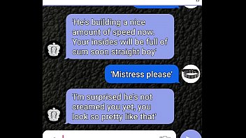 Submissive Boy Sexting His Mistress For Bi Scenario
