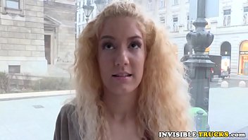 Blonde Babe Picked Up For Pussy Fuck In Truck