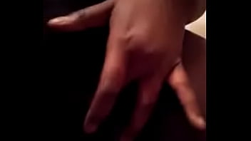 April Is My Horny Chocolate Bbw Milf And She' Rubbing And Fingering Her Wet Pussy For Me